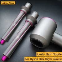 Hair Dryer Curling Attachment 40mm Automatic Curling Nozzle For Dyson Supersonic Hair Dryer Accessories Straighten Cylinder Comb