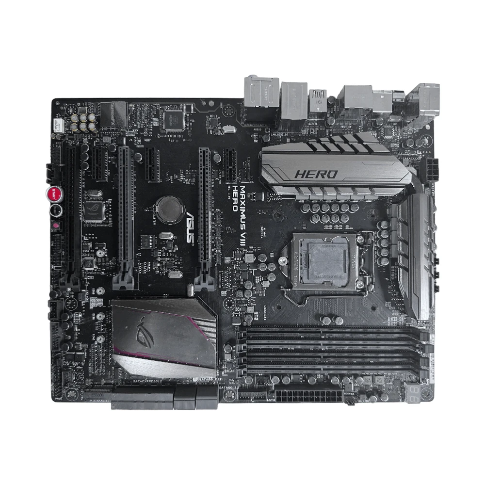اللوحة الأم ASUS MAXIMUS VIII HERO LGA 1151 Intel Z170 تدعم i3-6100 7300 7500 7700 6700 6500 وحدة المعالجة المركزية ATX DDR4 64GB M.2