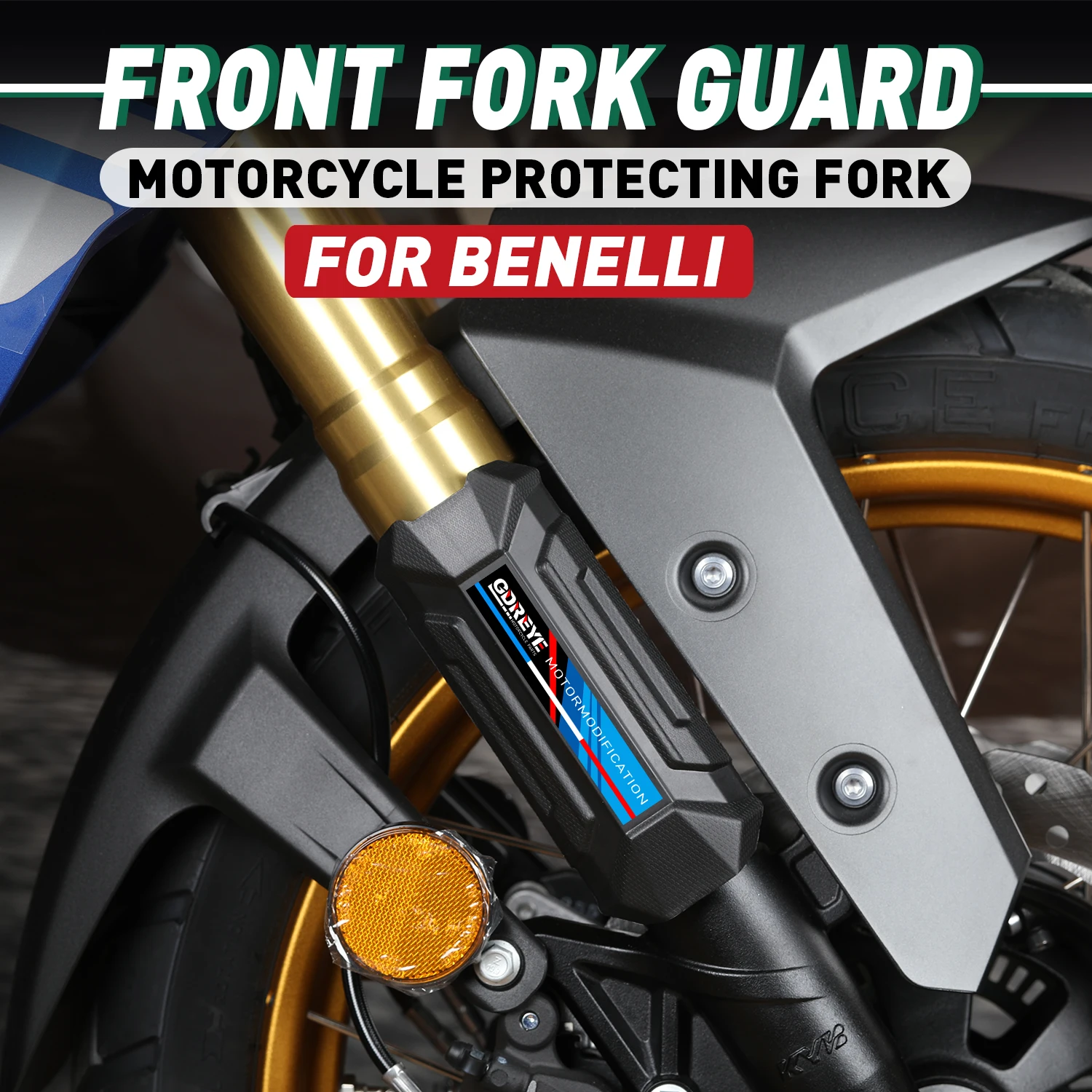 For Benelli 752s 302s BN302 BN302s BN300 BN600 BN600i BN150S Motorcycle Front Fork Guard Shock Absorbing Protective Shell Cover