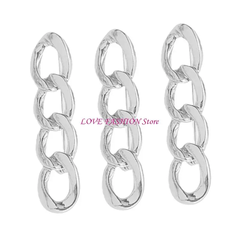 3pieces Metal Cighteners เข็มเข็มพินพินฟิตเนสสำหรับชุดต่างๆ Y166