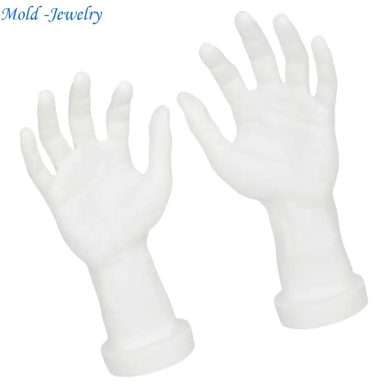 

69HB 2Pcs Mannequin Hands Male Hand Display Models for Party Jokes and Video Props