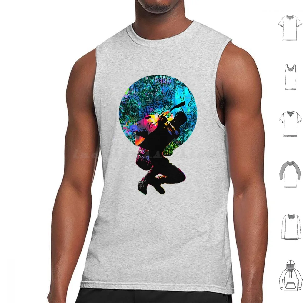Symbol Vintage Tank Tops Print Cotton Ahfod World Tour Concert A Head Full Of Dreams New Logo Higher Power Music Of The
