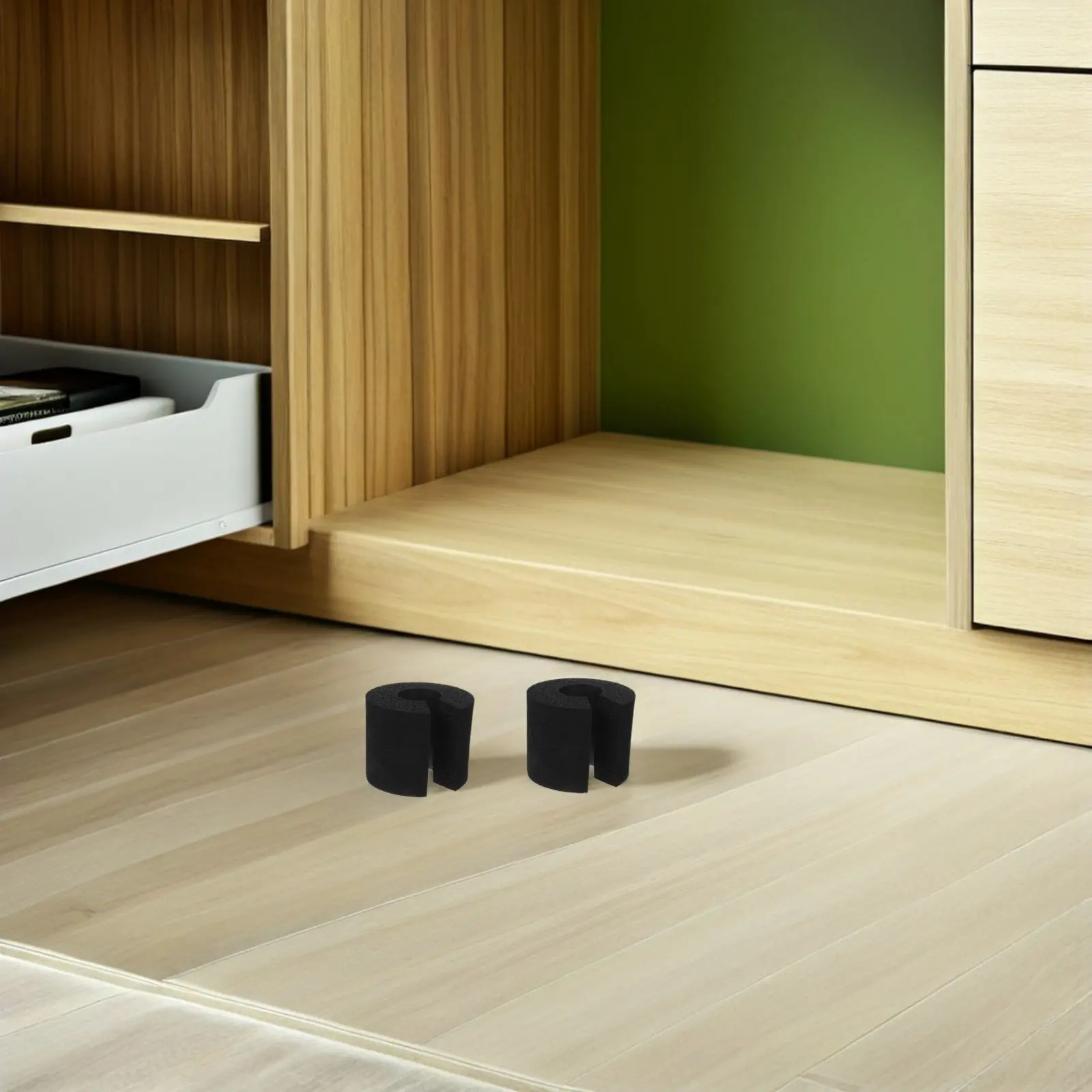 

Набор из 5 универсальных защитных накладок на дверь от ударов, многоразовые пенопластовые ограничители для спальни, кухни, детской комнаты, предотвращающие удары и вибрацию