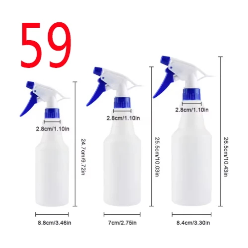 ポータブル植物噴霧器,水やりスプレー,透明,プラスチック,園芸用品,スプレーボトル,30ml, 50ml, 100ml, 2025