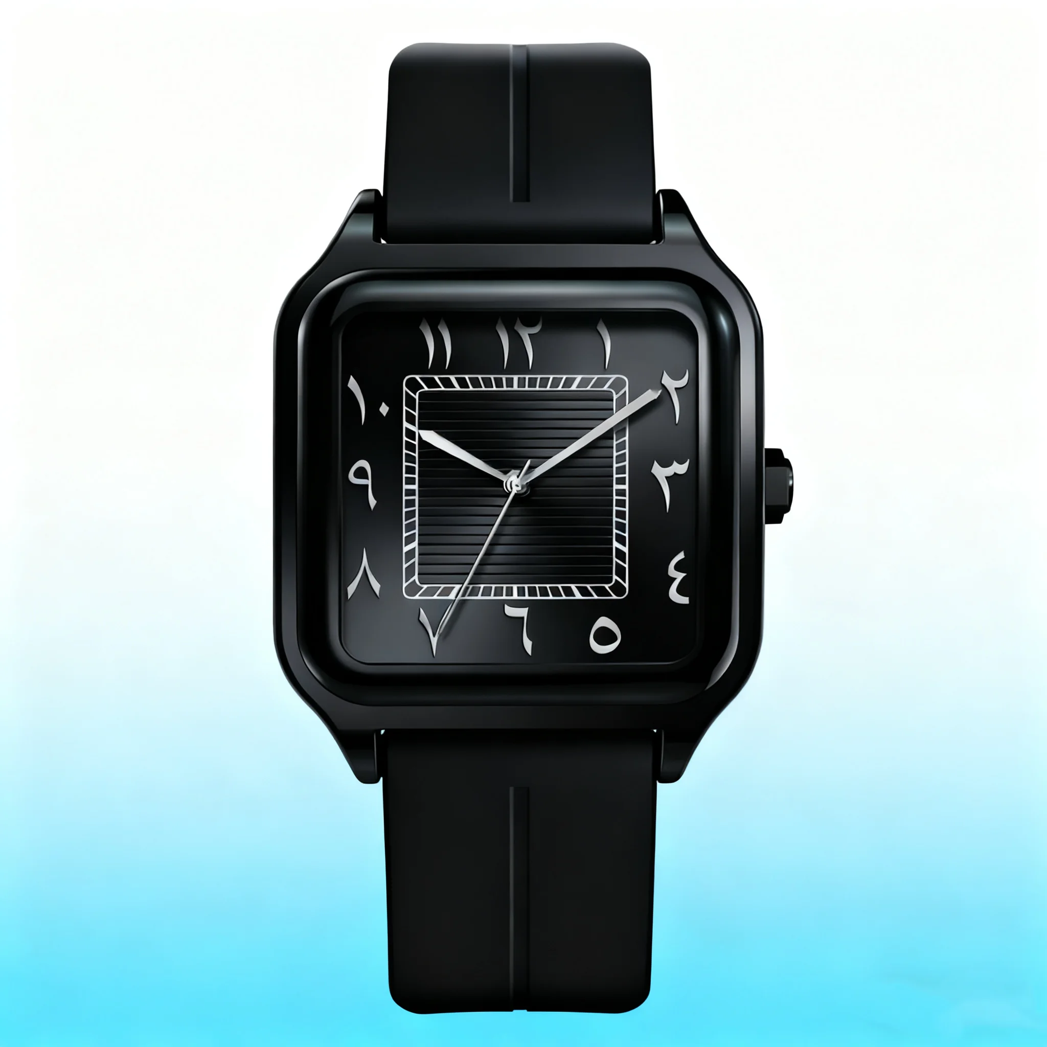 ساعة كوارتز رجالية مصنوعة في الصين مصنوعة من سبائك الفولاذ المقاوم للصدأ مقاومة للماء، مجموعة ساعات يد رجالية بتقويم أرقام رومانية #1