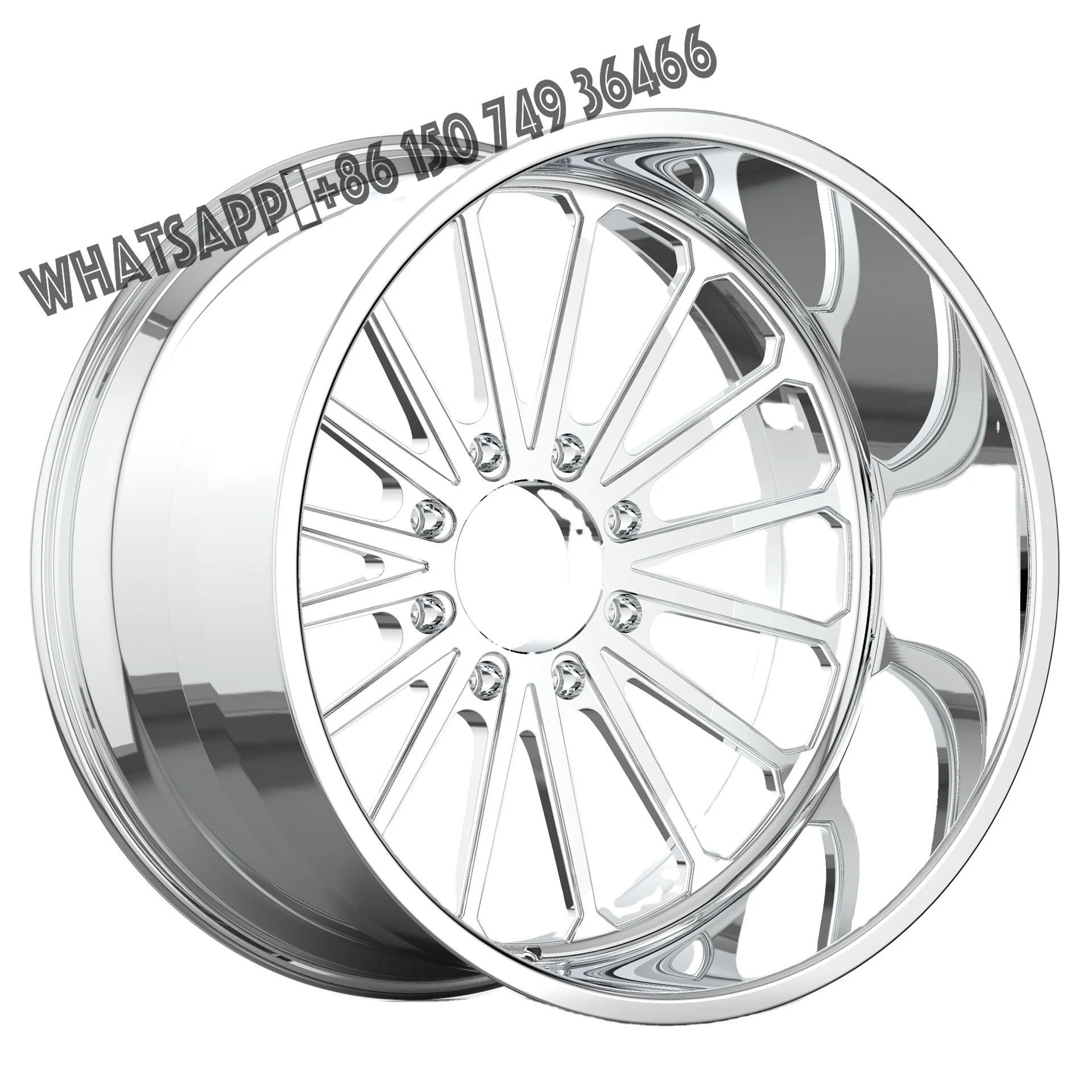 

Multi Spoke Offroad Car Aluminum Alloy Rim 4x4 Super Single Forged Wheel 20 22 24 26 28 30inch for jeep Ranger F150 Dually Wheel