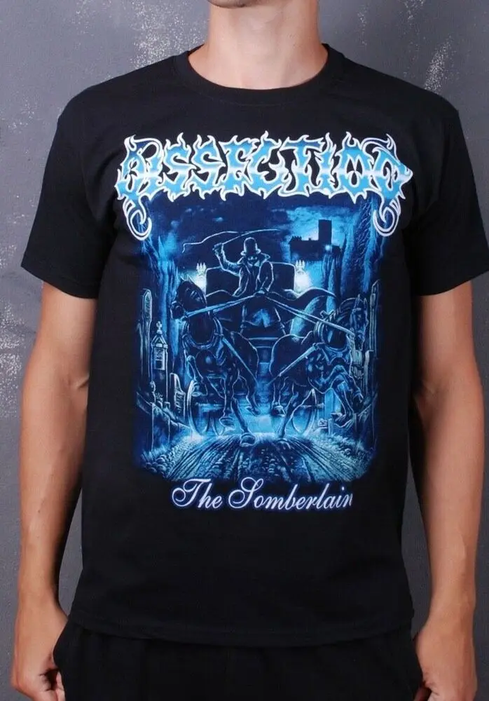 DISSECTION The Somberlain BLACK T SHIRT  100% COTTON  High Quality 100%Cotton Short Sleeve