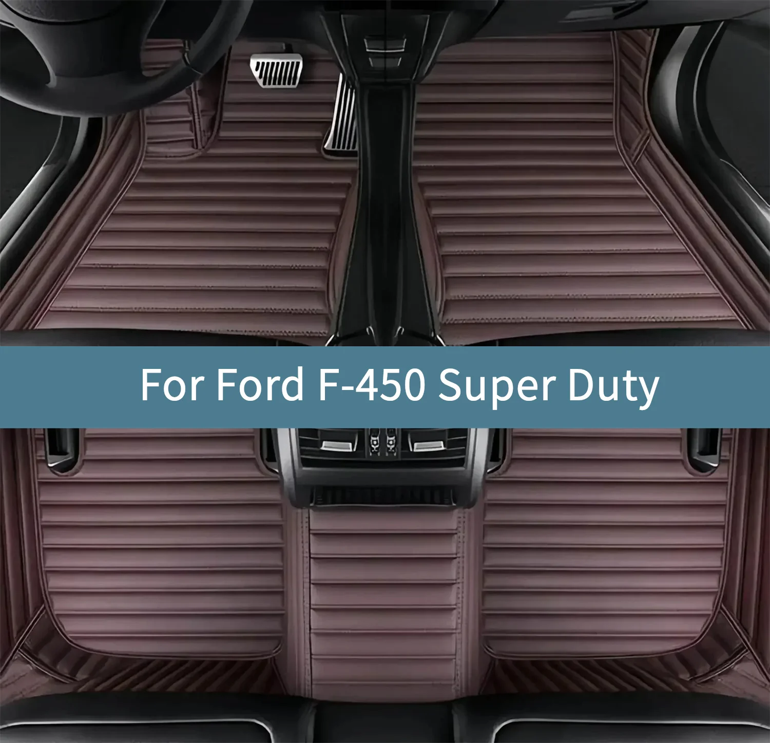 

Автомобильные коврики для Ford F-450 Super Duty 2020 2021 2022 2023 2024 2025 2026 Коврики для автомобилей Всепогодные водонепроницаемые полный комплект