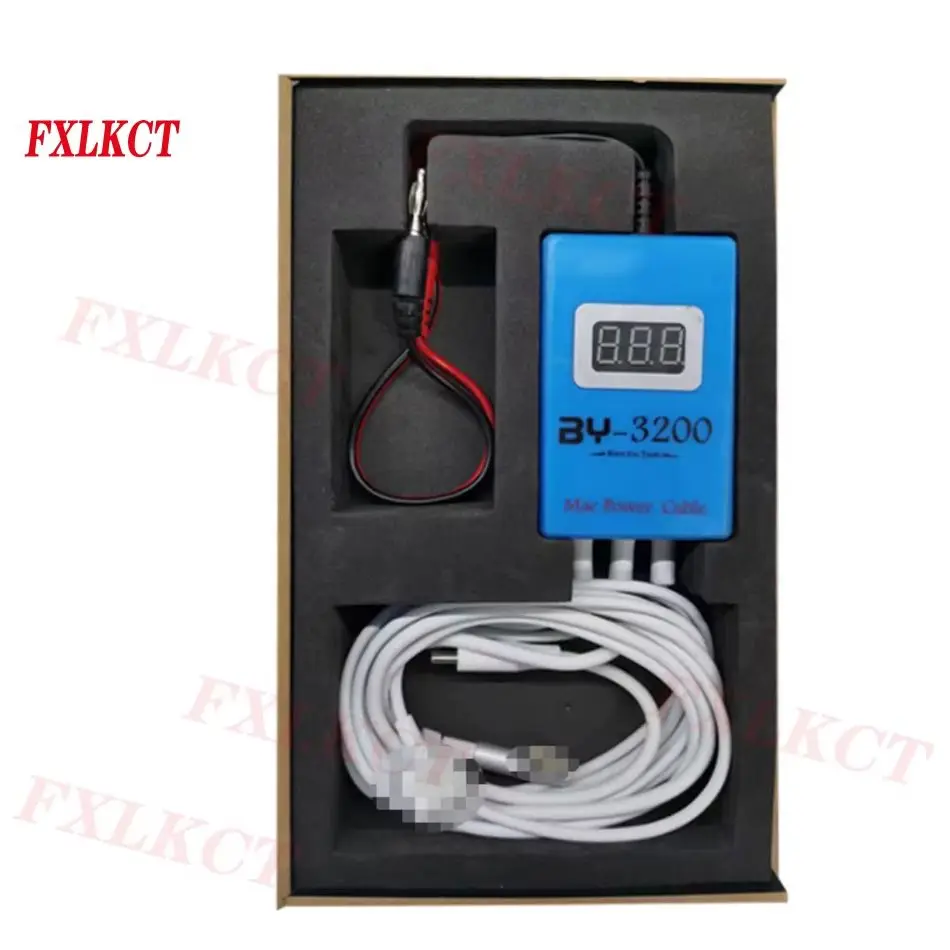 BY-3200S Power Boot Control Line For Macbook 2008-2022 Logic Board Repair All Type-C T-Style/L-Style Macbook Power Supply Cable
