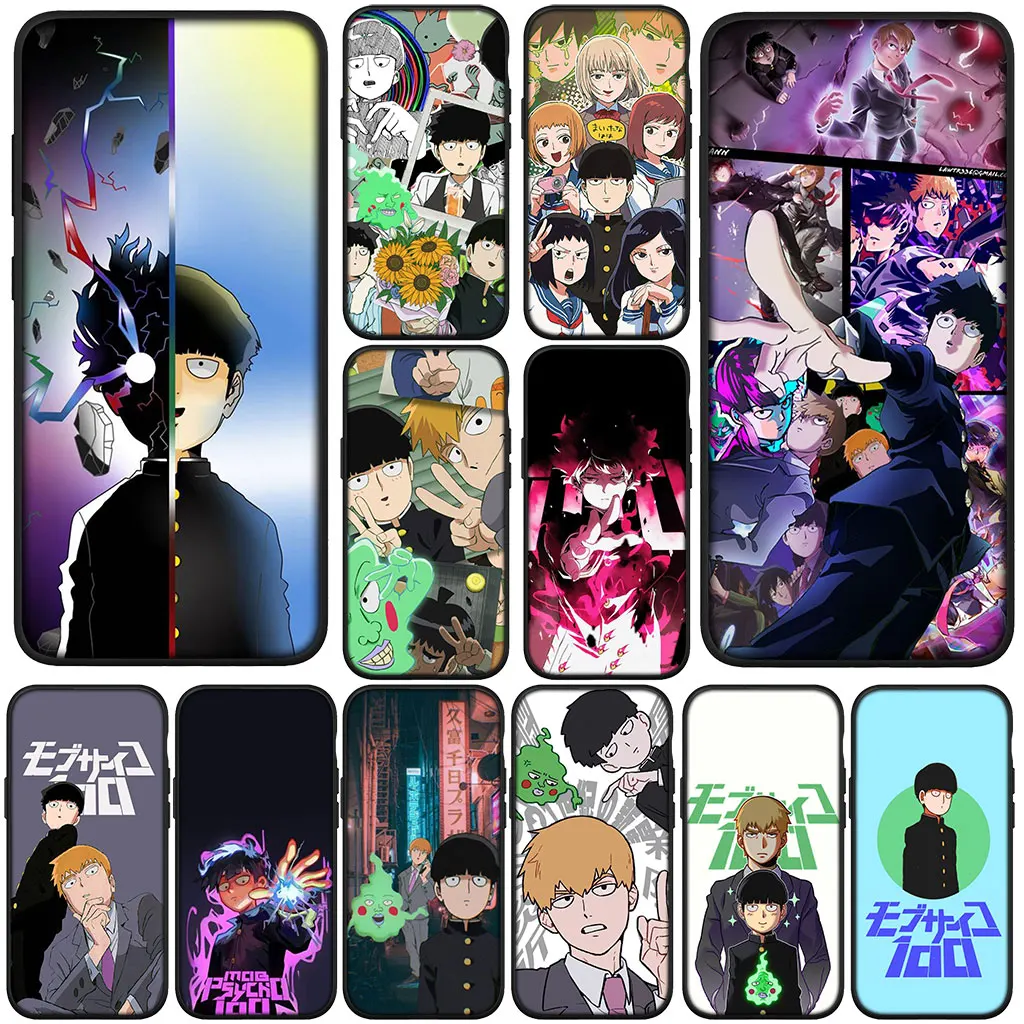 Чехол для телефона Samsung Galaxy A56 A26 A36 A10 A20 A30 A31 A32 A50 A51 A52 A53 A33 A12 A14 Чехол Mob Psycho 100 Обои