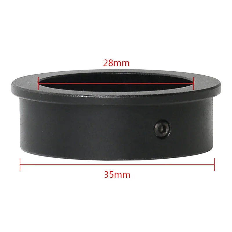 Imagem -04 - Anel de Suporte Adaptador de Lente Monocular para Ajuste Microscópio Suporte de Foco c Montagem Lente Vídeo Microscópio Câmera