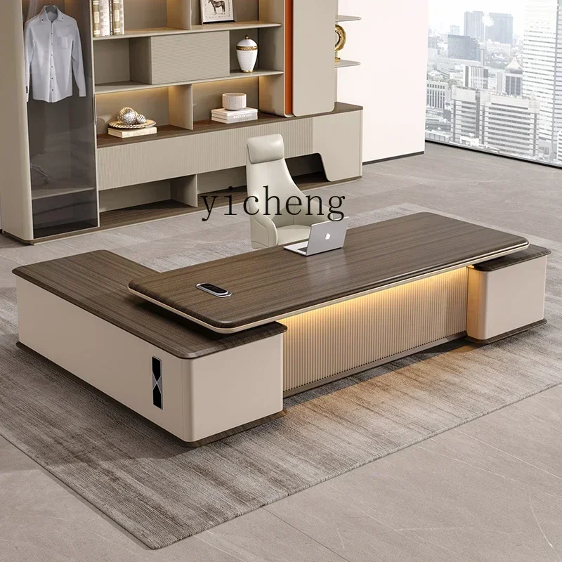 CZ-7  Chair Combination Simple Modern Light Luxury Senior Sense Leadership Office Chairperson President Platform