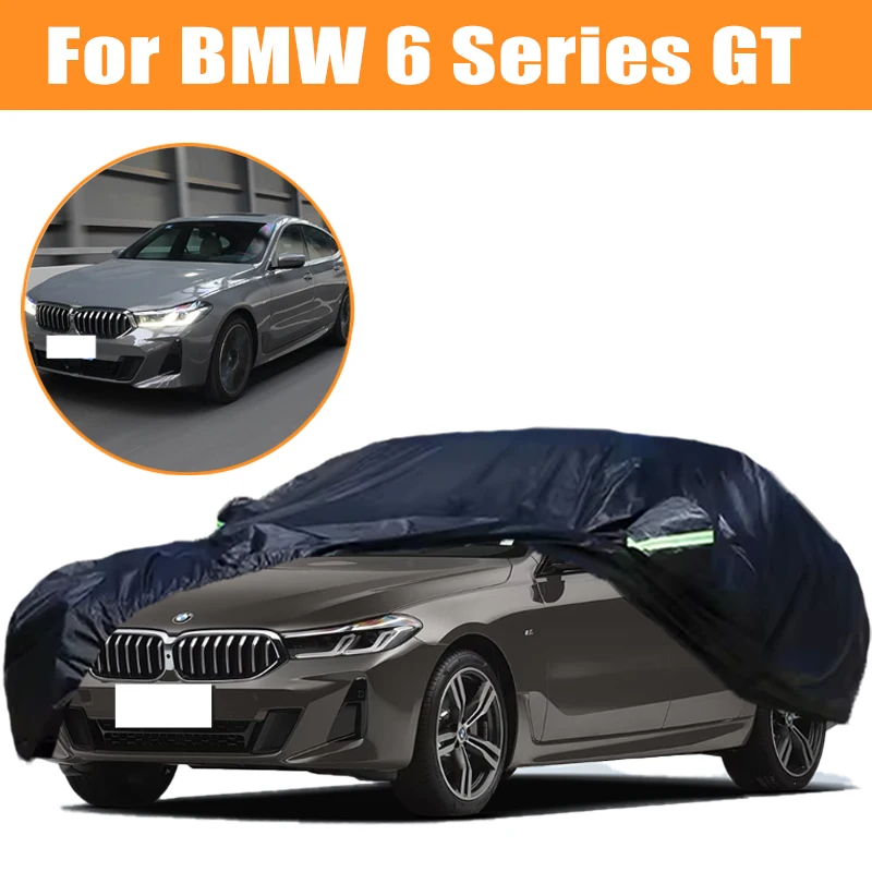

Car Cover for BMW 6 Series GT - Outdoor Full Body Protection, Waterproof Dustproof Heat-Resistant Car Accessories