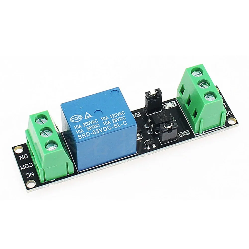 

1 Channel Relay Module 3V Isolated Drive Control Module High Level Drive Board 1 Way Relay Module with Output Indicator Light