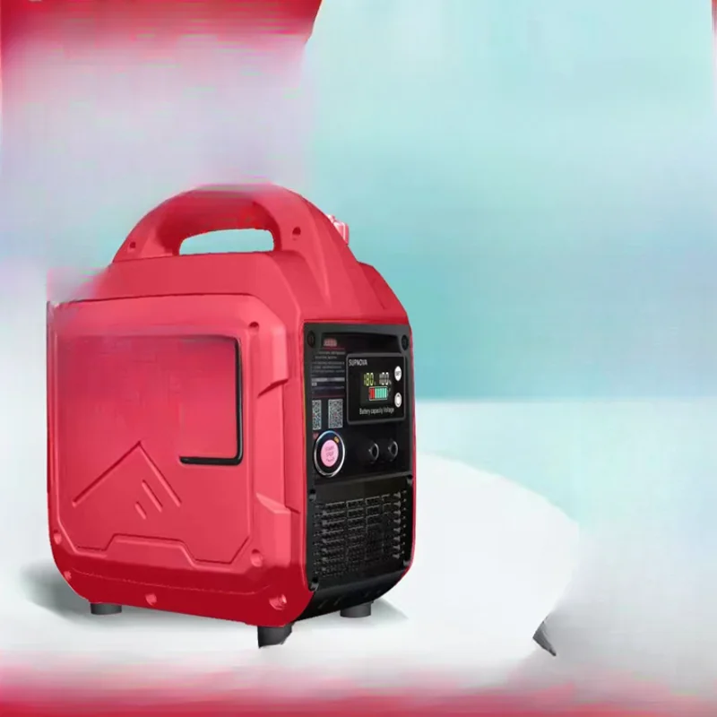 Parking air conditioner generator 24v volt gasoline silent portable bluetooth large fuel tank generator portable