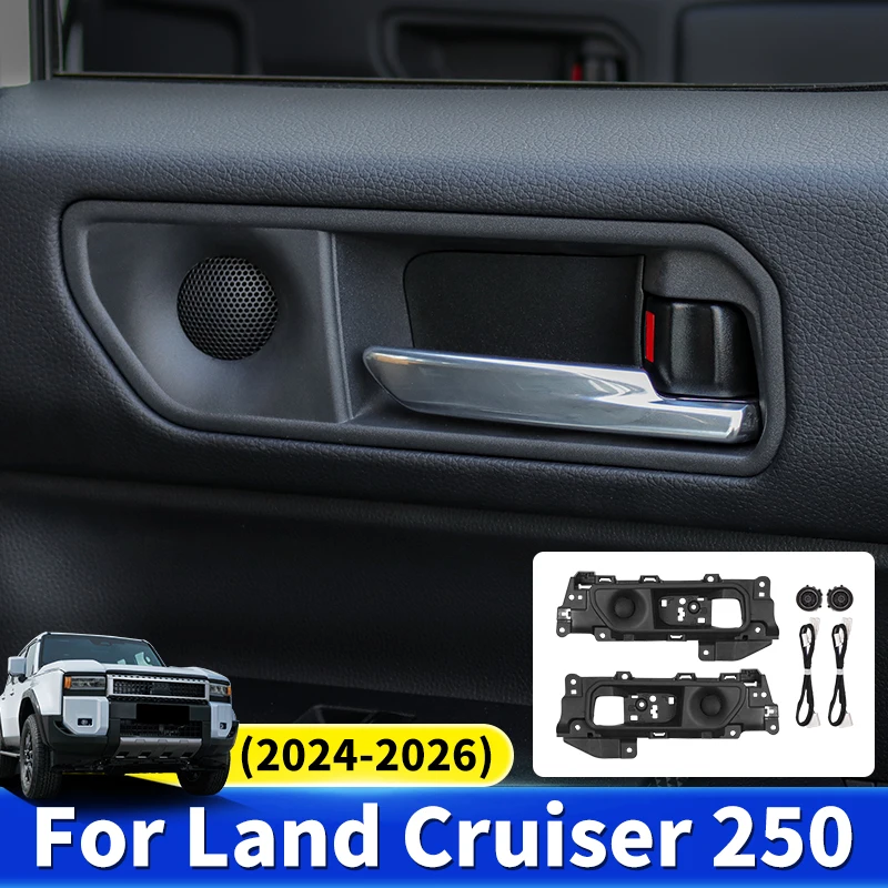 

For Toyota Land Cruiser Prado LC250 250 j250 2024 2025 Door Panel Loudspeaker Middle Door Horn Stereo Modification Upgrade Parts