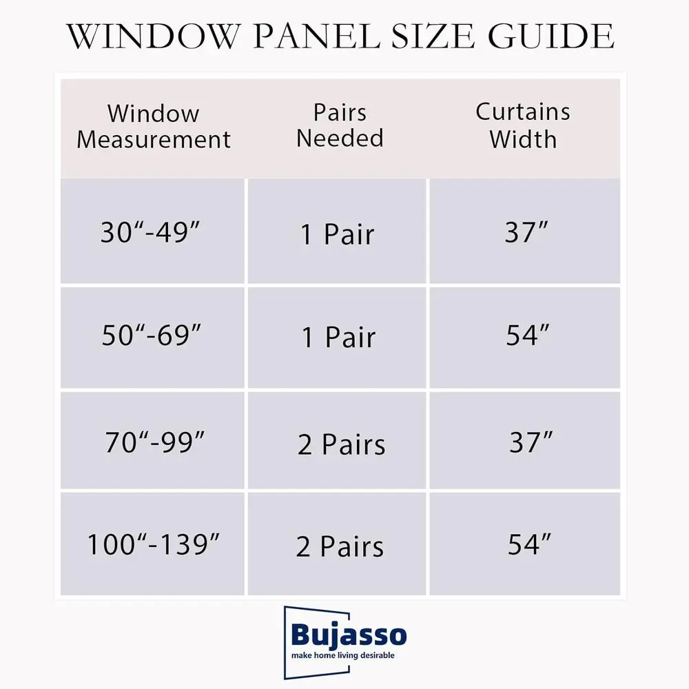 단열 베이지 커튼 63x54 쉬어 오버레이 포함, 믹스 앤 매치, 거실용 그로멧 탑
