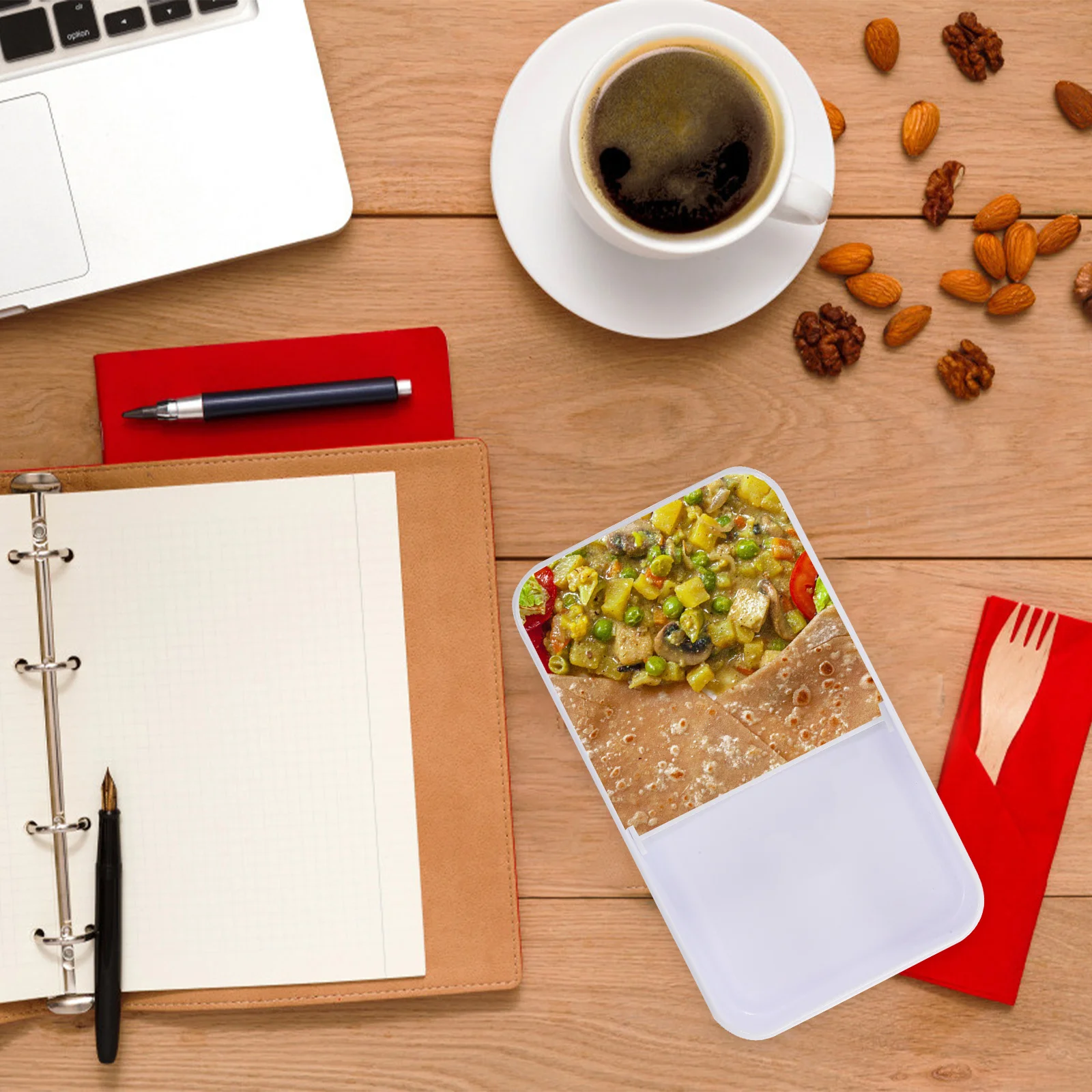 

Double-Layer Lunch Box Portable Leakproof Bento Container With Compartments Food Carrier For Hiking Camping Picnic Outdoor