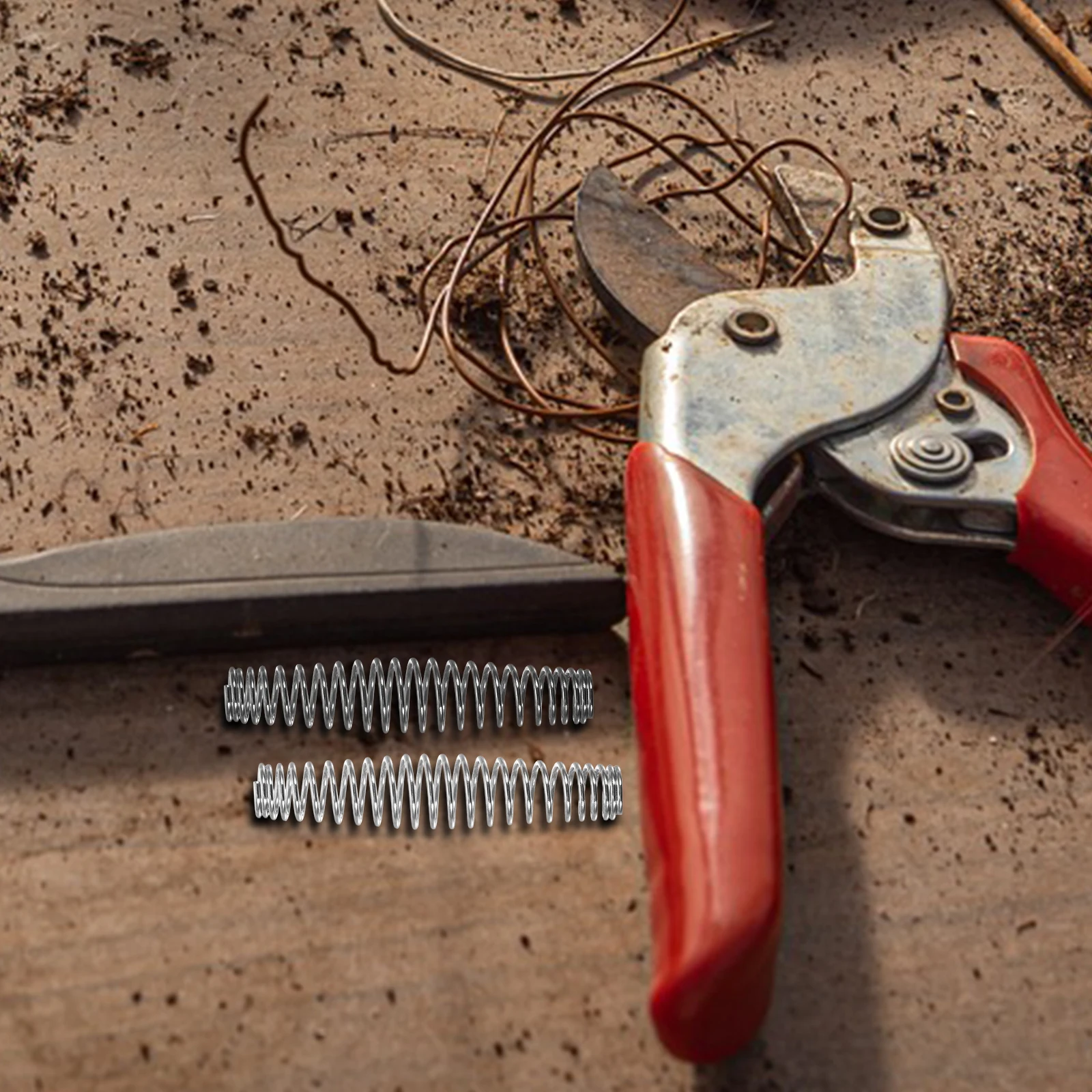 

20pcs Stainless Steel Pruner Replacement Spring Durable Precision Springs For Gardening Hand Pruners Bypass Trimmers Pruning