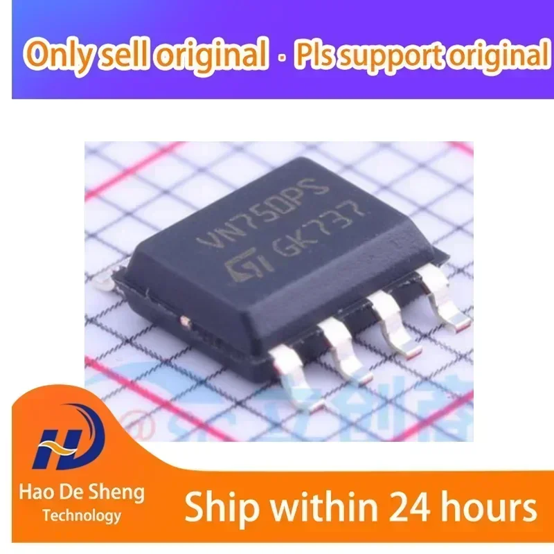 10PCS/LOT VN750PSTR-E VN750PSTR VN750PS SOP8 New Original In Stock