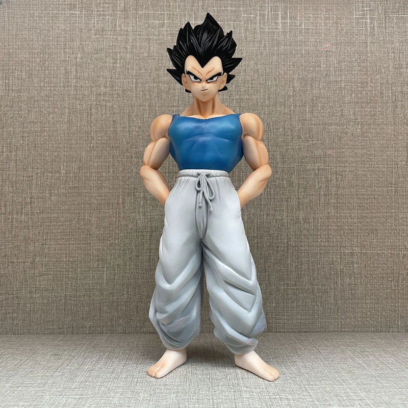 

26cm Dragon Ball Action Figurine Training Vegeta Saiyan Figures GK Standing Toys PVC Collection Ornament Statue Birthday Gifts