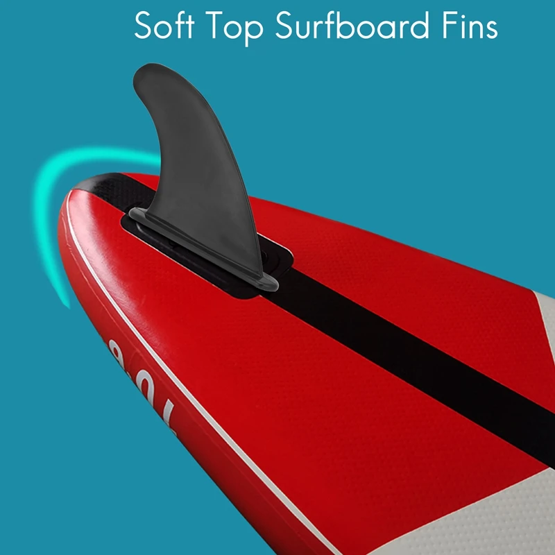 Surfboard Fin Kits Soft Top Surfboard Fins Foam Surf Boards Accessories for Surfing Enthusiasts