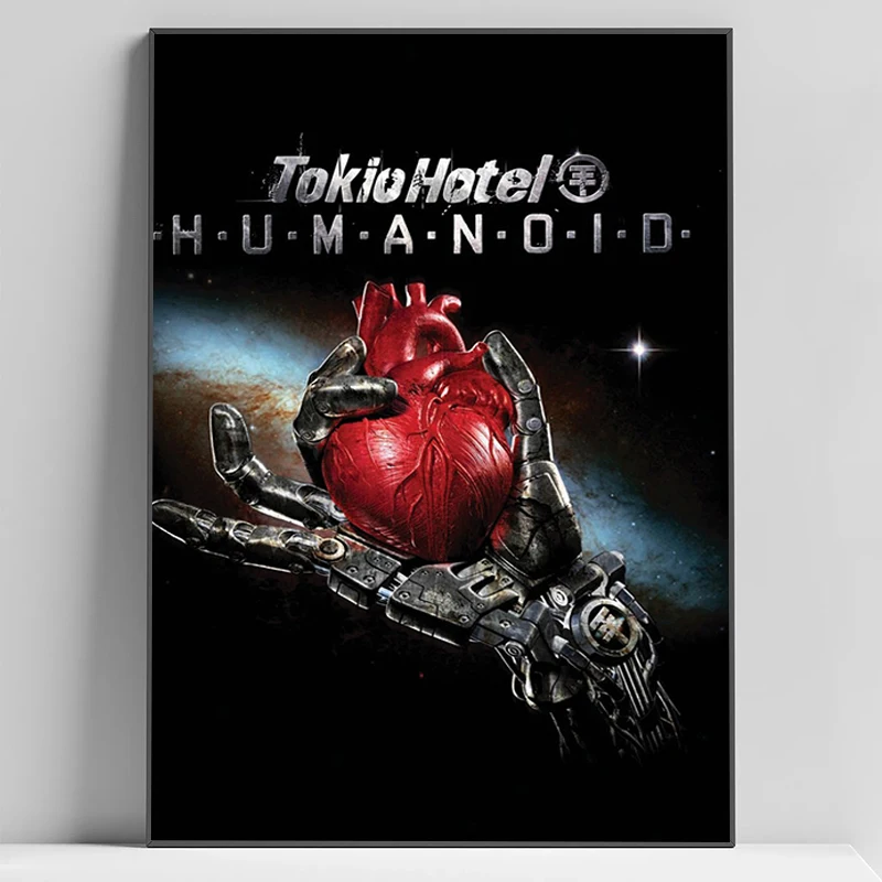 ملصقات فندق روك باند توكيو لديكور الحائط، لوحة تزيين غرفة الألعاب على القماش، لوحات فنية للمنزل