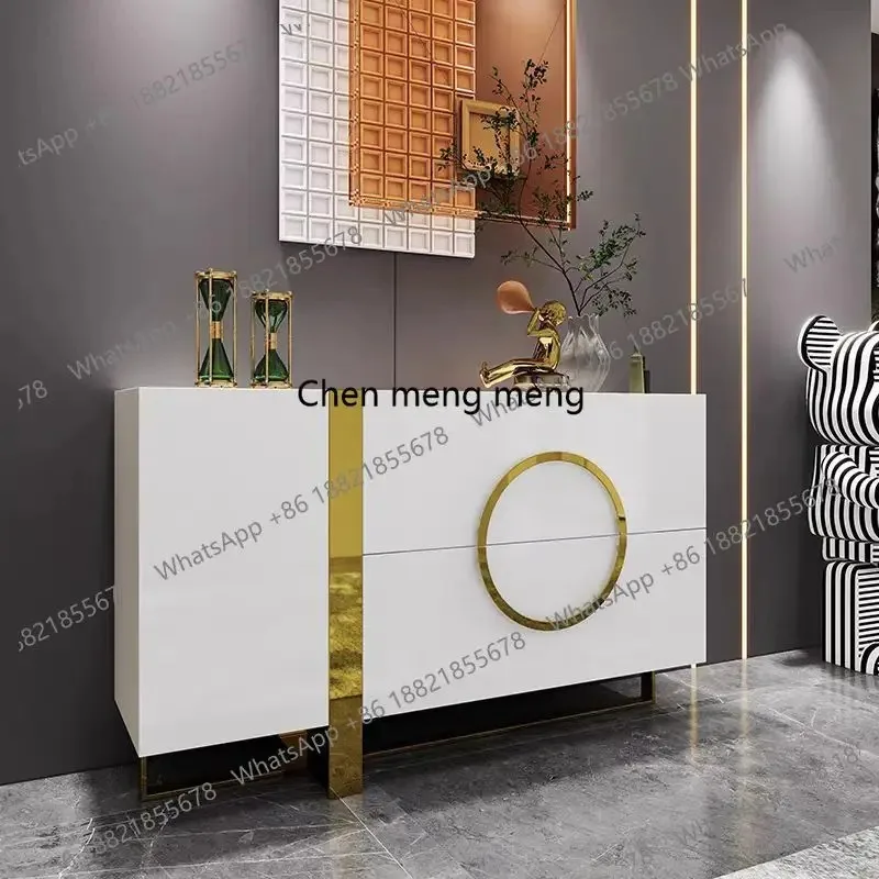 

K153 entrance, living room, dining side cabinet, simple and modern entrance foyer decoration, storage, door shoe cabinet