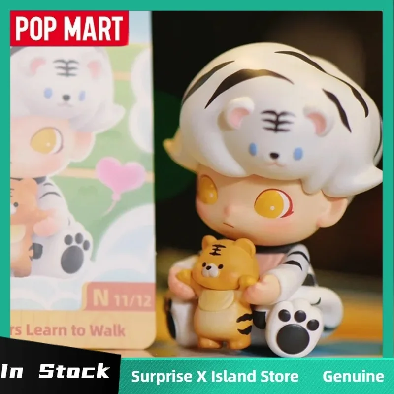 Original Pop Mart Dimoo By Your Side Series Blind Box Cute Anime Figure Toys Dolls Guess Bag Desktop Mystery Box Ornaments Gifts