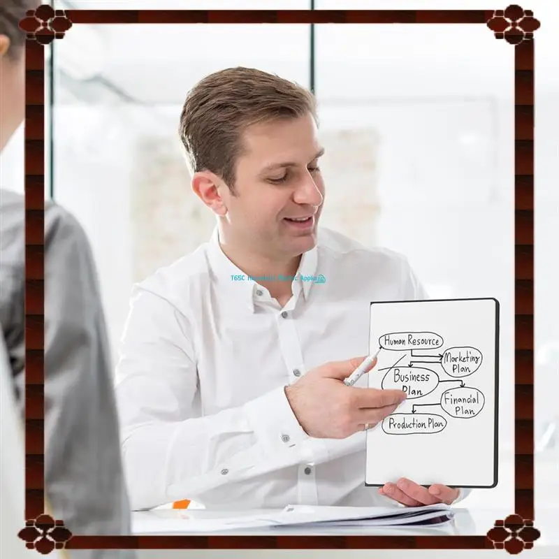 จัดส่งตลอด 24 ชั่วโมงแบบพกพากระดานไวท์บอร์ดขนาดเล็ก,Reusable Dry Erase Boardพร้อมขาตั้ง,ไวท์บอร์ดเดสก์ท็อปสําหรับการประชุมสํานักงานธุรกิจ