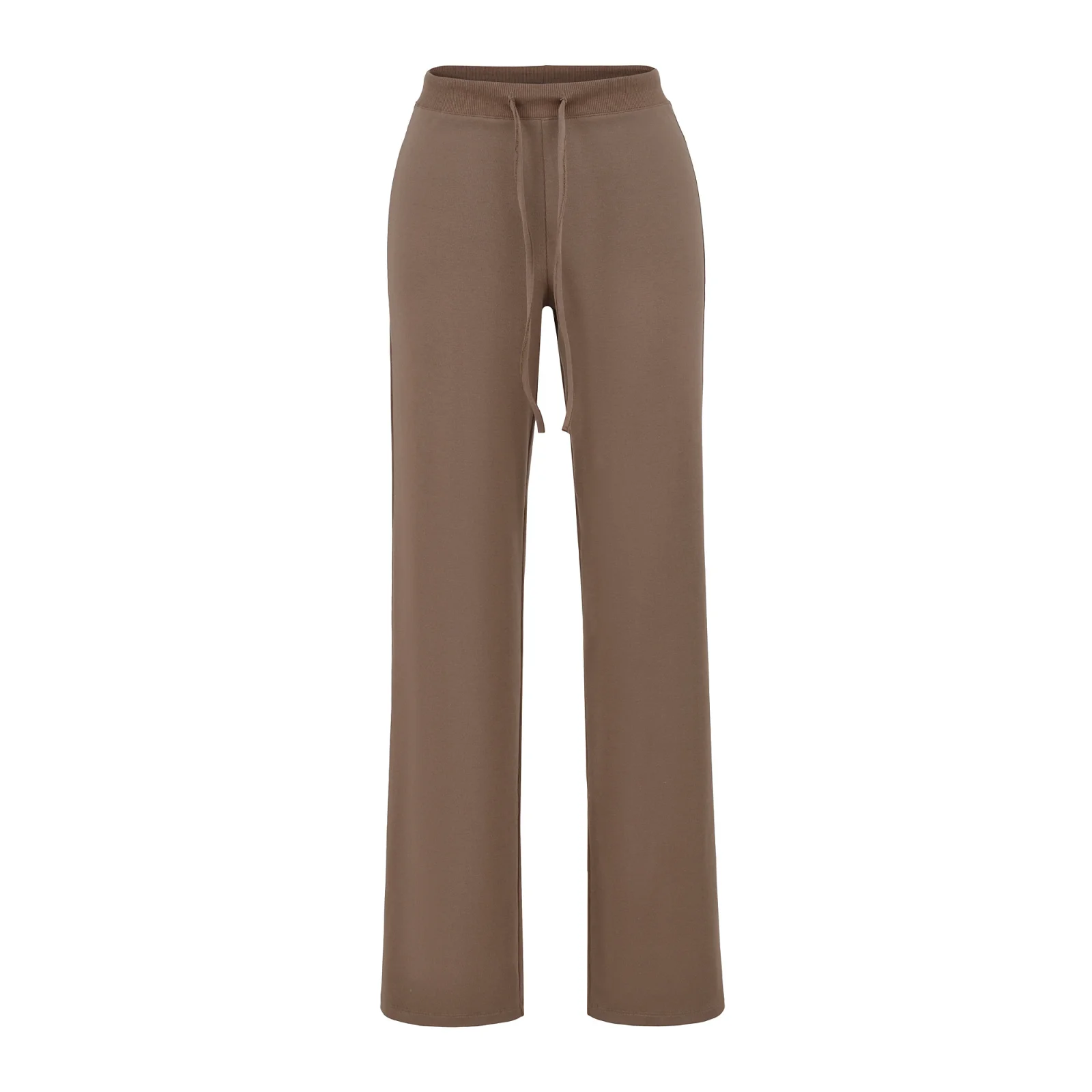 Ultra miękkie, wygodne, zwiewne, luźne spodnie damskie na jesień i wczesną sezon, uniwersalne spodnie z prostymi nogawkami do chodzenia.