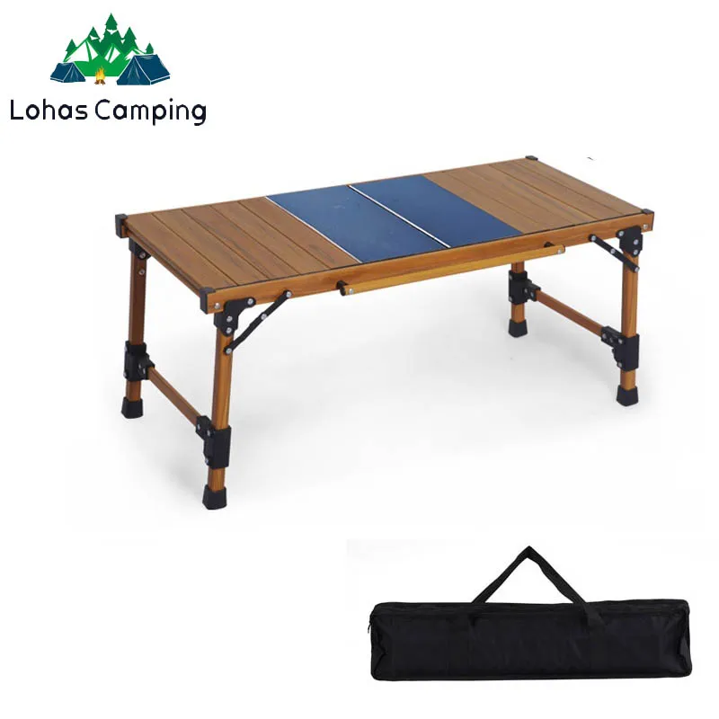 lohascamping IGT Table Camping Table Folding Removable Portable Camp Bbq Grill Table for Outdoor Picnic Backpacking