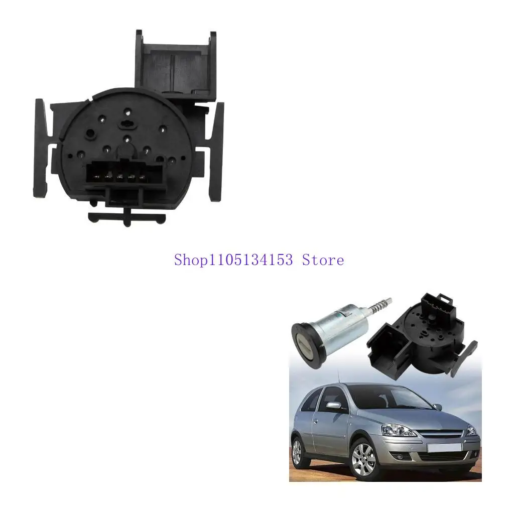 

HG89 замена зажигания. Цилиндр блокировки зажигания зажигания с 2 клавишами автомобильных аксессуаров для Meriva A 9115863