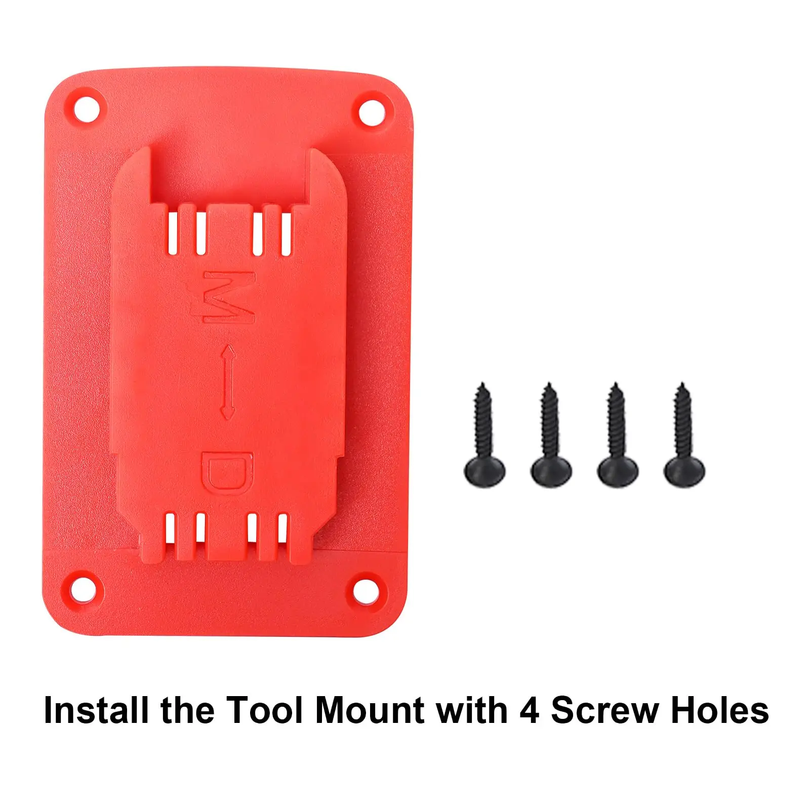 For Dewalt/Milwaukee 14.4/18V/20V Battery Tools Machine Holder Tool Storage Rack Wall Mount Tool Bracket Fixed Device Newest image 4