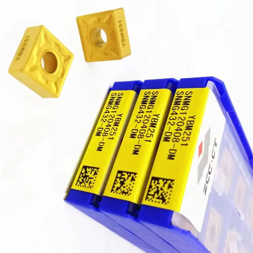 

SNMG120408-DM YBM251/SNMG120412-DM YBM251/SNMG120408-DM YBM351 SNMG432 SNMG433 ZCC.CT CNC carbide inserts For stainless steel