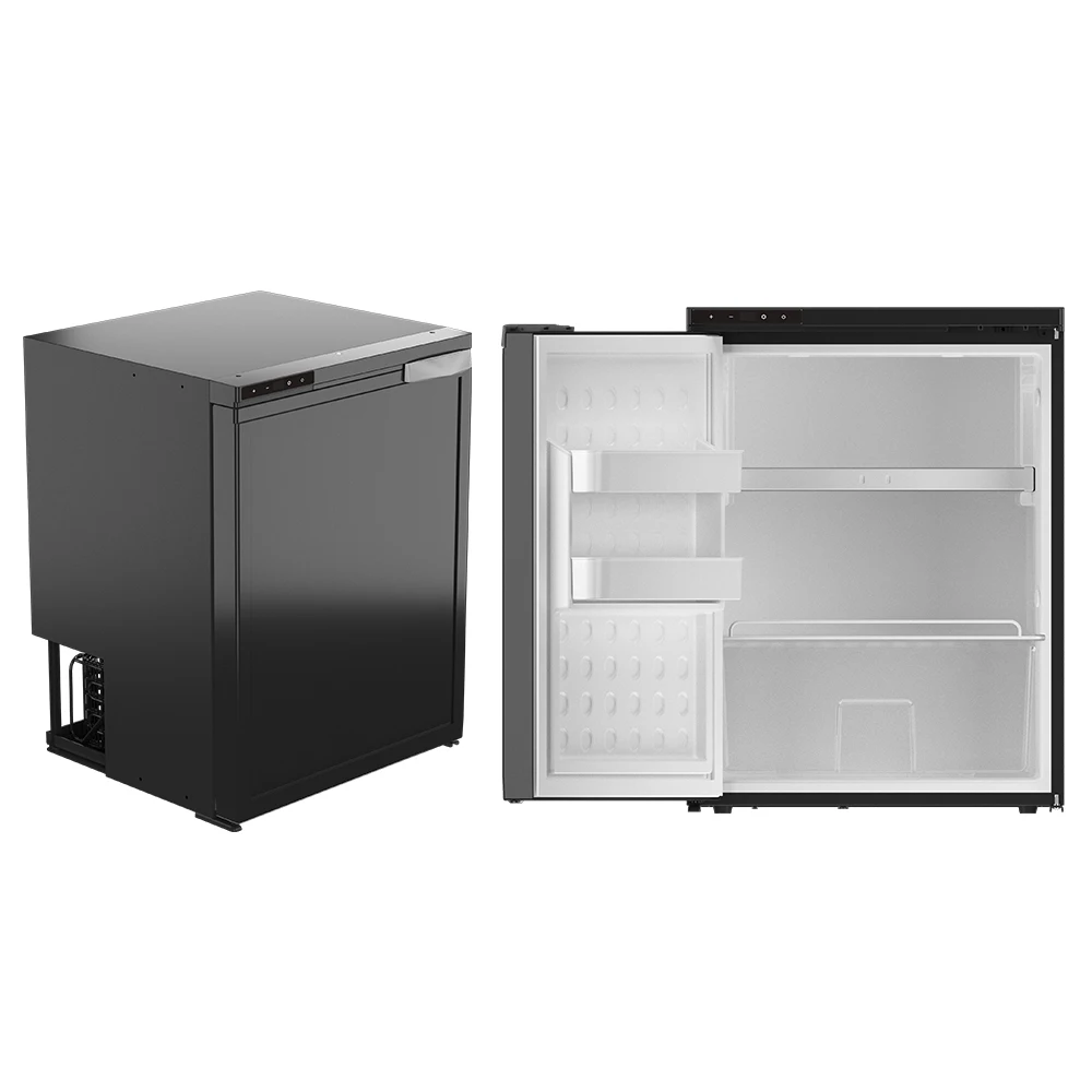 

OEM 65L Mini Freezer RV Car Refrirator Dual-Zone 12V-24V Outdoor Design Style for Caravan Hotel Made of PP Material