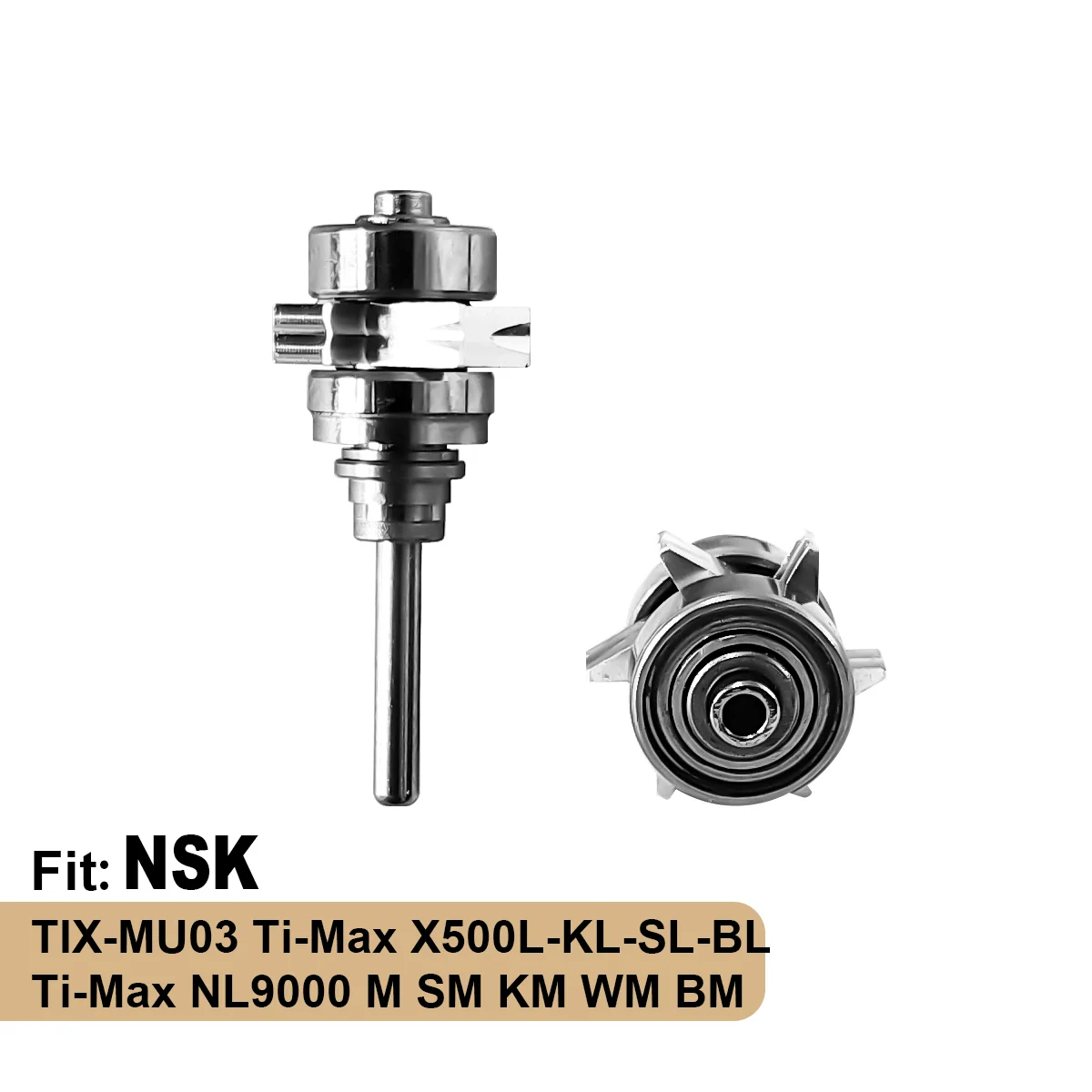 Ceramic Bearing Turbine Cartridge fit NSK Ti-Max Series, High Performance Replacement fit X450L X500L X600L NL9000