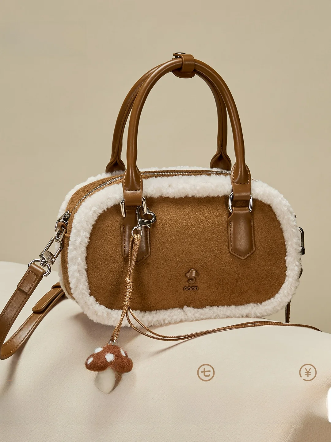 

Faionable Velvet Surface Crossbody Bag Women's Handbag Single oulder Bag Luxury Musoom ape Winter 2025 Josiny