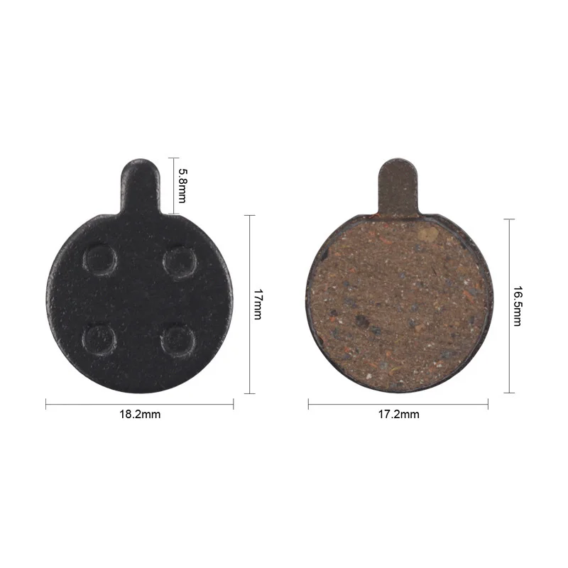 Resin Disc Brake Pads Set for ZOOM DB280/DB550/DB450/DB350 Mountain Bikes Get 4 Pairs and Never Worry About Braking Again