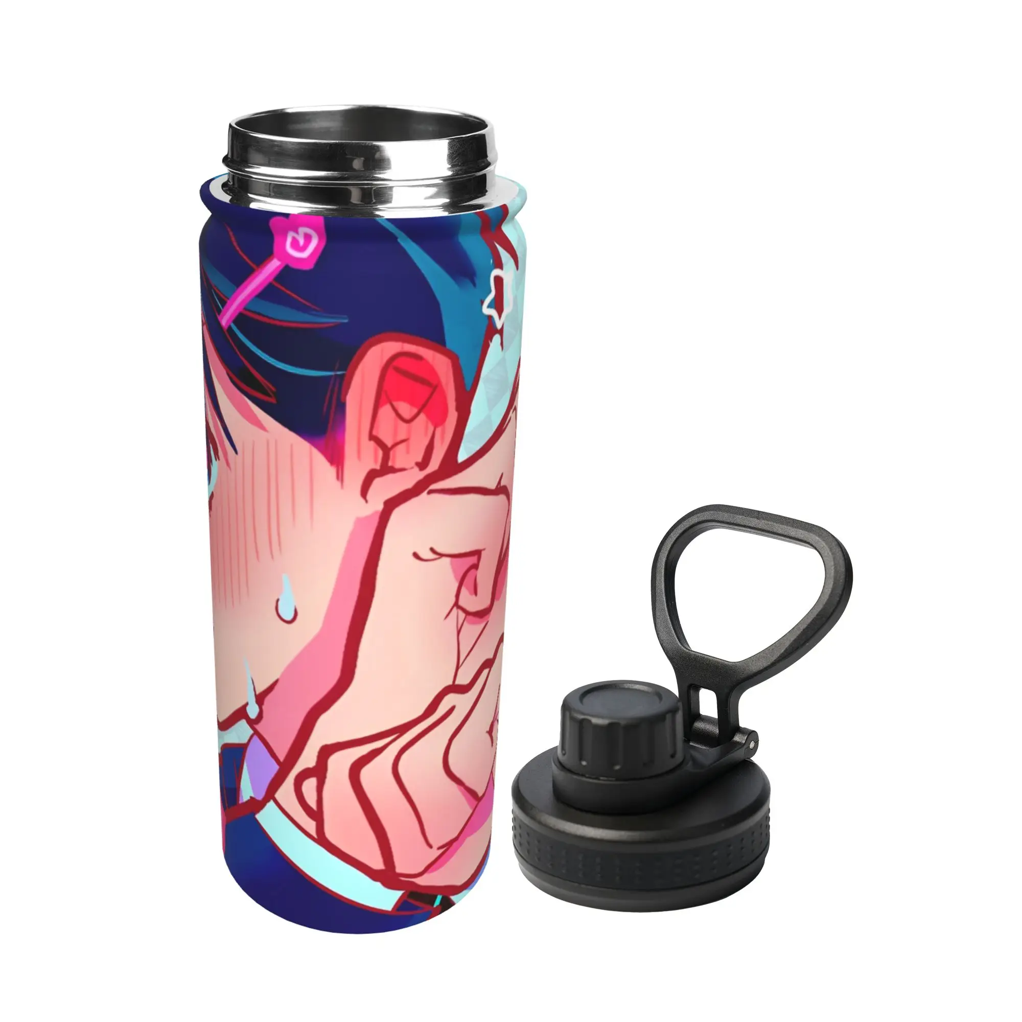 Alien Stage Anime 18OZ Sports Insulated Kettle  Coffee Cups Vacuum Flask Car Mug Water Bottle