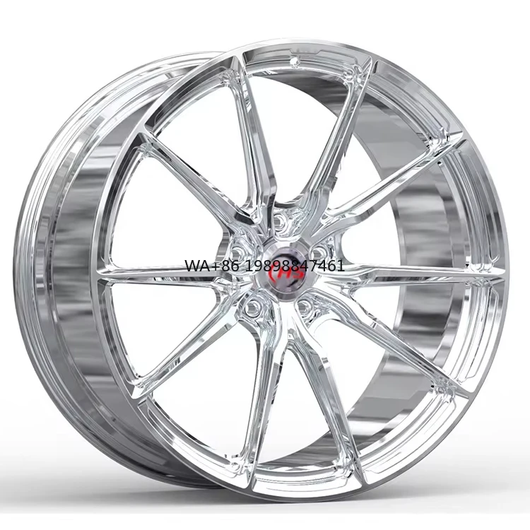 

Custom 18-22 Inch Forged Ultra Lightweight Muti-Spokes Racing Car Wheels Chrome Wheels for Sports