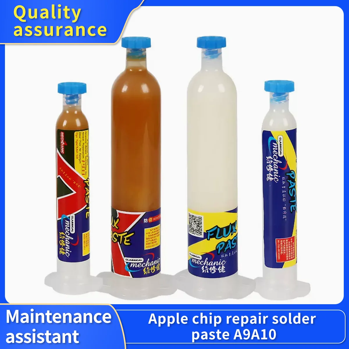 

MECHANIC F913/933 Сварочный флюс, Ремонт микросхем IPhone, A9A10, Без окисления, Галоген, Бессвинцовый, Ремонт масла, Специальная паста