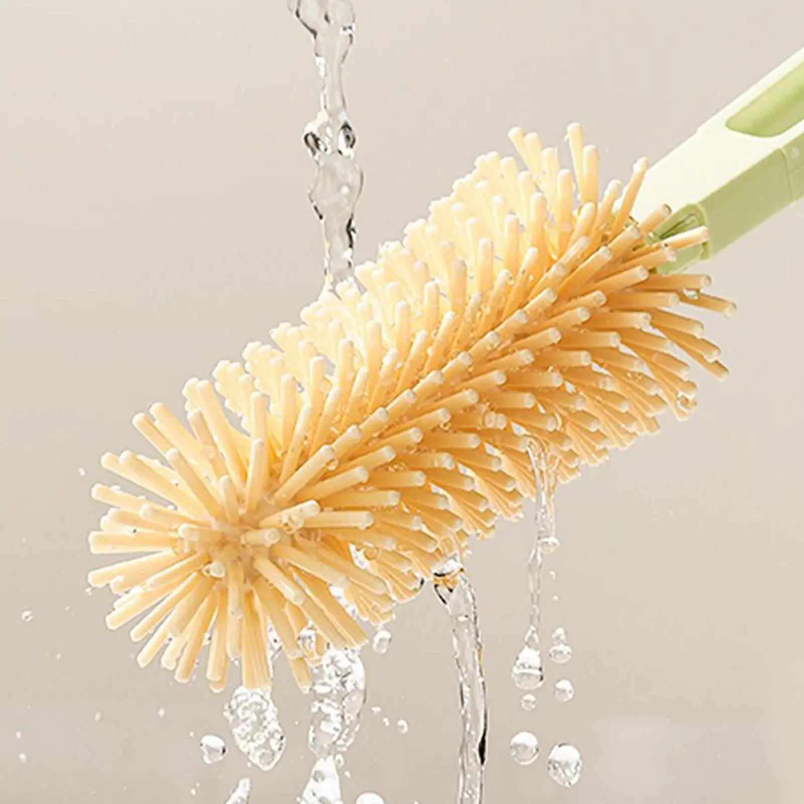 

Baby Bottle Brush Set Baby Bottle Cleaning Set With Storage Case Scrubber Washer Portable Vertical For Kitchen Feeding Beach