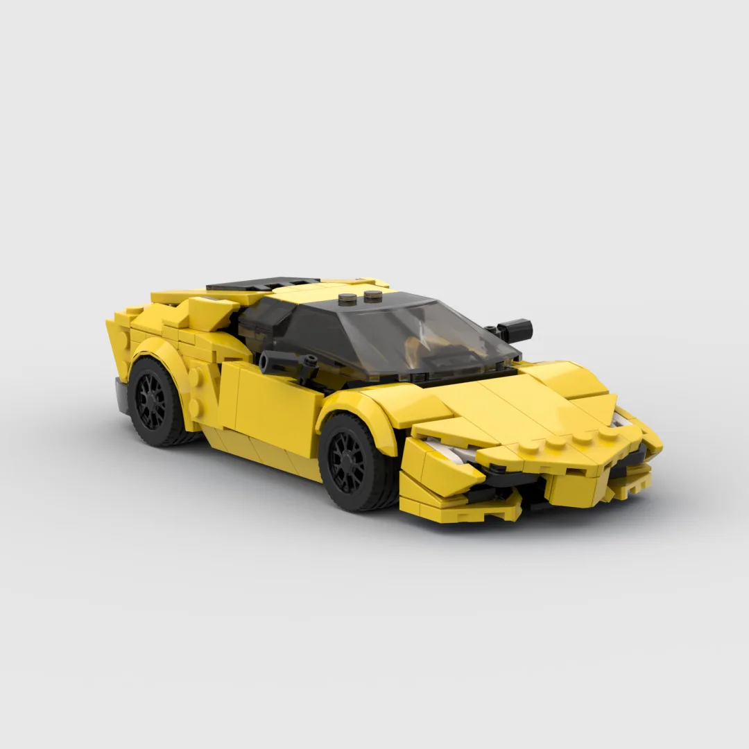 Lamborghini Aventador Bull model building block toy compatible with LEGO built-up toys for both genders for holiday and birthday