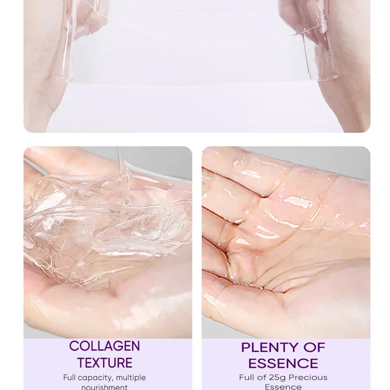 الكولاجين المضادة للتجاعيد قناع الوجه مكافحة الشيخوخة تتلاشى الخطوط الدقيقة شركة الجلد ترطيب اشراق السلس العناية بالبشرة مستحضرات التجميل الكورية #5