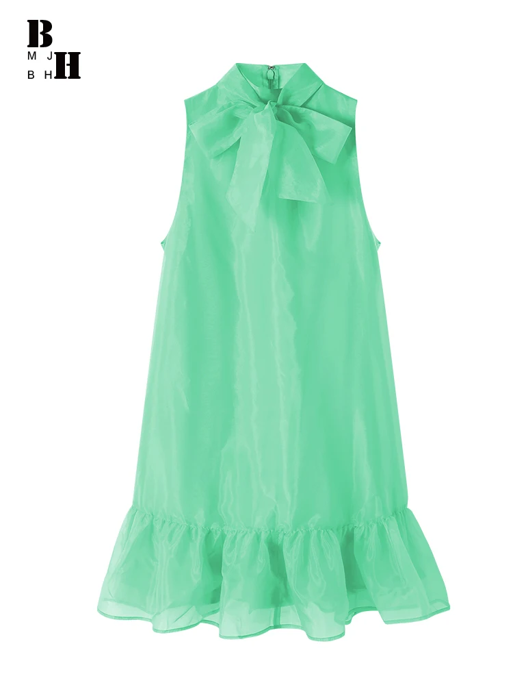 휴일 귀엽고 예쁜 미니 드레스 여성 의류 섹시하고 아름다운 리본 밴디지 러플 짧은 드레스 여성 파티 프롬 드레스 휴가용