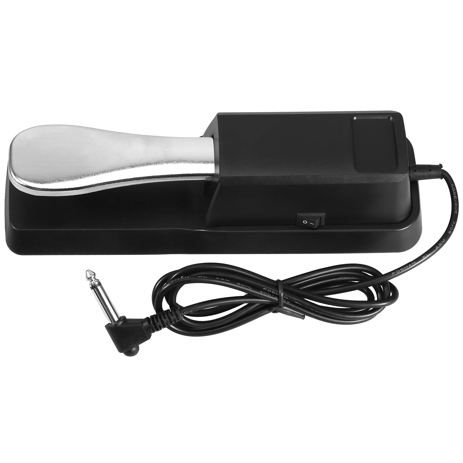 

Sustain Pedal For Keyboard Electric Piano Lightweight Nonslip Damper Pedal Wide Base Replacement Accessory For Digital