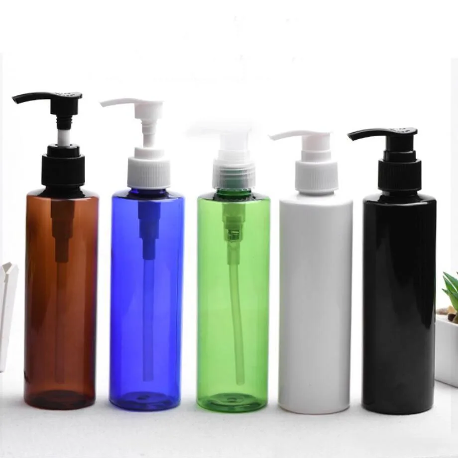 150ml200ML round plastic  PET BOTTLE  toilet water lotion emulsion serum essential toner skin care cosmetic packing