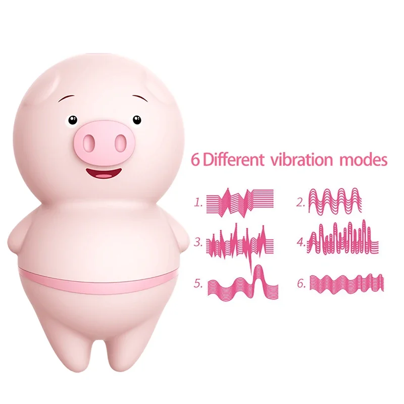 الوردي خنزير اللسان لعق الهزاز الشرج البظر الحلمة مدلك G-بقعة منتجات للبالغين آلة الجنس المثيرة 6/2 طرق الجنس لعب الإناث