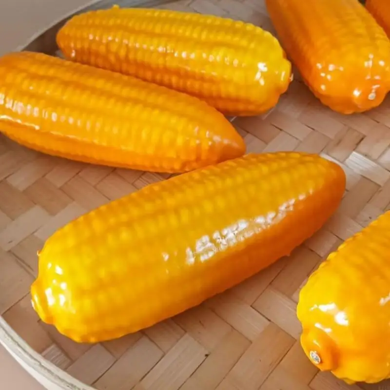 E21B Simulation Cobs Vegetable Decoration for Display Kitchen Home Party Decoration